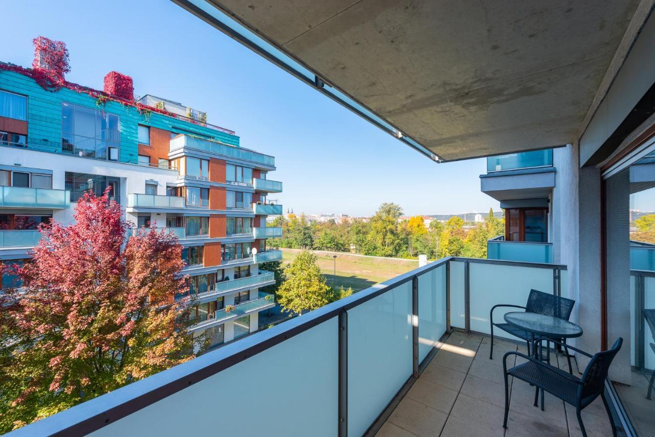 Luxury Apartment River Diamond Residence Prague Ngoại thất bức ảnh